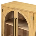 thumbnail image 6 of Arched Cabinet Design - Cable Management Convenience - Living Room Decor - Distinctive Storage Unit, 6 of 7