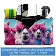 thumbnail image 4 of Square Pencil Organizer Pen Holder with 4 Compartments and Removable Dividers, 4 of 6