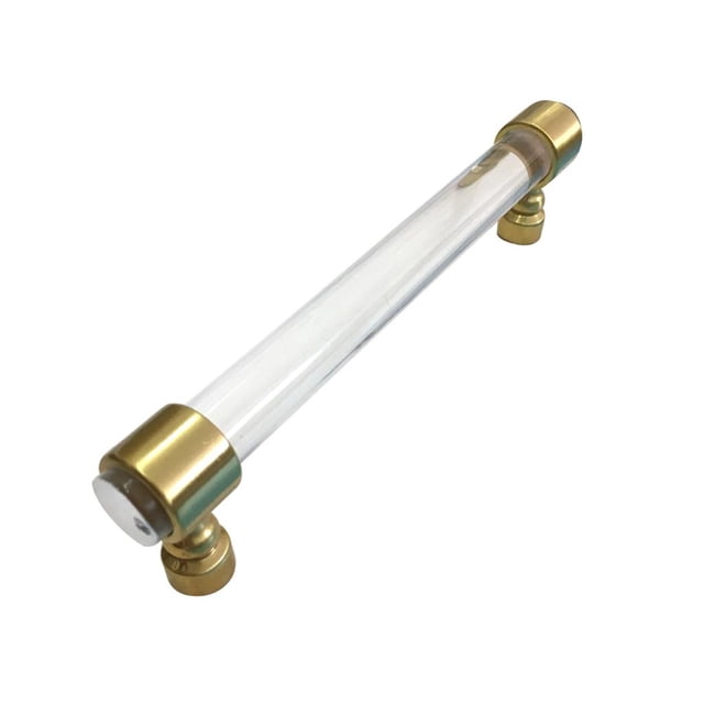 Tirador acrílico para puertas de cajón de cocina, 80-192 mm Cepillado 152mm