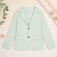 thumbnail image 5 of Curuila Kids Infant Girls Boys Suit Jacket Long Sleeve Solid Color Lapel Coat For Girls Boys Spring Autumn Fashion Outerwear Size 11-12 Years, 5 of 9