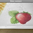 thumbnail image 6 of Ambesonne Ice Cream Place Mats Set of 4, Summer Flavors, Standard Size, Sand Brown Pale Pink, 6 of 6