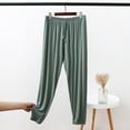 thumbnail image 2 of Timegard Womens Pajama Pants Soft Comfortable Thin Elastic Drawstring Pjs Bottoms Baggy Lounge Pants, 2 of 8