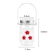 thumbnail image 3 of Comedero para pájaros de exterior, comedero para colibríes portátil, colgante, con depósito de agua transparente, para jardín, patio, decoración, 400 ml de agua., 3 of 3