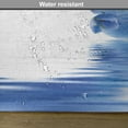 thumbnail image 6 of Ambesonne Blue Place Mats Set of 4, Orchid Bridal, Standard Size, Violet Blue White, 6 of 6