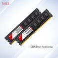 thumbnail image 5 of Memoria Rams DDR3 1600MHz New Dimm 1.5V Desktop Memory Compatible AMD And Intel DDR3 8GB 1600MHz, 5 of 5