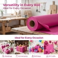 thumbnail image 5 of Unique Bargains Gift Wrapping Paper Anti-Tear Giant Matte Sheets Rose Pink 39.4" x 27.6", 5 of 5