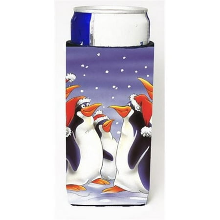 

Holiday Penguins Michelob Ultra Can coolers for Slim Cans