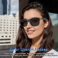 thumbnail image 6 of Smart Audio Glasses, AI Smart Glasses with Real-Time Translation, Music & Hands-Free Calls, Photochromic Lenses for Men & Women Indoor & Outdoor, 6 of 10