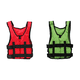 thumbnail image 1 of Chaleco Salvavidas Flotabilidad Seguridad Impermeable Ajustable para Adultos () Rojo, 1 of 9
