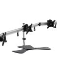 thumbnail image 2 of Aluminum Alloy Desktop Stand Triple Monitor Holder Full Motion TV Mount ,Adjustable, 2 of 6