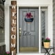 thumbnail image 4 of Fiudx Ofertas Flash Del Día Corona De Navidad Para Colgar En La Puerta De Entrada, Decoración Navideña, Adorno De Navidad De Madera Rústica Para Casa De Vacaciones, Porche, Ventana, Pared, Interior Y, 4 of 5