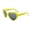 Yellow, variant on Ruziyoog Sunglasses for Men and Women Fashion Summer Hip Hop Trends Love Glasses At Night Heart-shaped Lights Become Love Special Effects Glasses Hot Pink