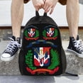 thumbnail image 7 of Travel Backpack For Women/Men Coat Of Arms Of The Dominican Republic Carry On Backpack With Laptop Compartment Travel Backpack, 7 of 7