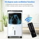 Gymax Ventilateur Refroidisseur d'Air par Évaporation avec 3 Modes et Vitesses au Bureau à Domicile – image 2 sur 10