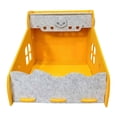thumbnail image 3 of Rascador para gatos, cama tipo tumbona para gatos, multiusos, resistente al desgaste, mueble de juguete grueso. Naranja, 3 of 8