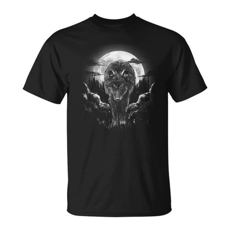 Mysterious World Beauty Wild Lone Nature Lovers Forest Wolf TShirt