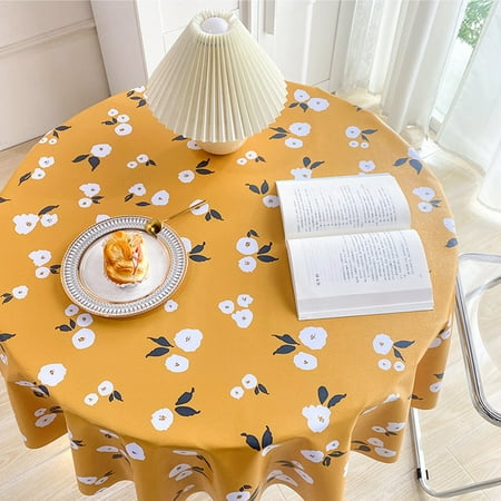 

Waterproof Table Cloth Rectangle Heavy Duty Wipeable Cover for Kitchen&Garden