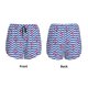 thumbnail image 3 of Balery Nautical Anchors Pantalones cortos deportivos para mujer con forro y dos bolsillos, elásticos, para entrenamiento, gimnasio, yoga-Small, 3 of 7