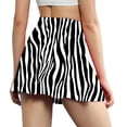 thumbnail image 4 of Babcutegg Women’s Summer Pleated Tennis Skirt – Athletic Stretch Yoga Skort with Built-in Shorts White Size XL, 4 of 7