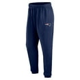 thumbnail image 2 of Men's Fanatics Navy New England Patriots Big & Tall Tracking Lightweight Pajama Pants, 2 of 3
