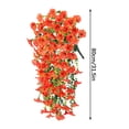 thumbnail image 2 of Tarmeek 4 Pack Artificial Hanging Flowers for Outdoors, Fake Vines Uv Resistant Artificial Outdoor Plants, Artificial Flowers for Outdoors Garden Patio Wedding Decor 31.5 Inch, 2 of 8