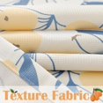 thumbnail image 4 of Floral Shower Curtain, Blue Flower Shower Curtains for Bathroom, Vintage White Waterproof Fabric Shower Curtain Elegant Luxury Plant Shower Curtain Set with Hooks (Pomegranate Blue 72x72), 4 of 6