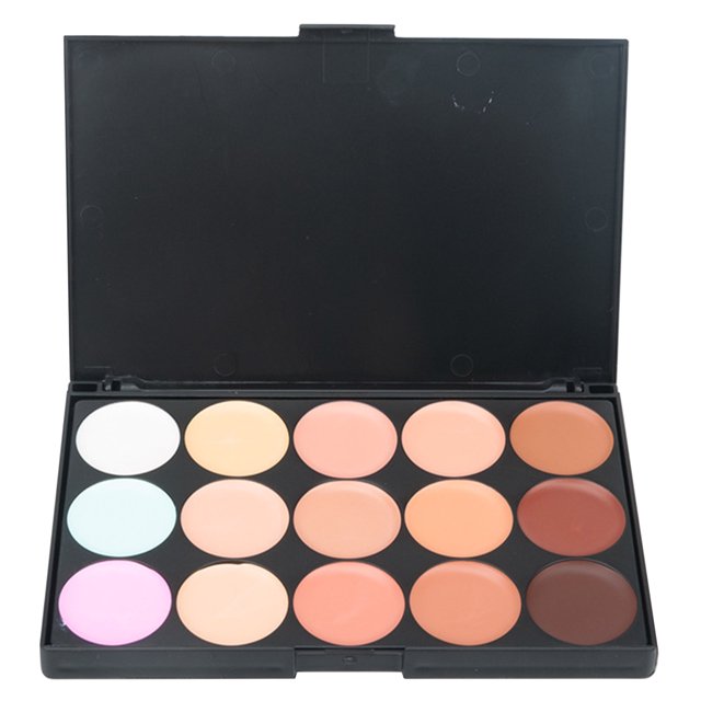 15 colores corrector base crema contorno crema impermeable contorno profesional yeacher Ocultador