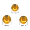 thumbnail image 2 of Uxcell Rhinestone Stickers Self Adhesive Rhinestones Gems Glitter Sticker Gold, 2 of 6