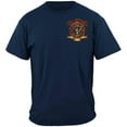 thumbnail image 6 of Volunteer Fire Tradition Sacrifice Dedication Firefighter 100% Cotton Navy Long Sleeves T-Shirt XXX-Large, 6 of 7