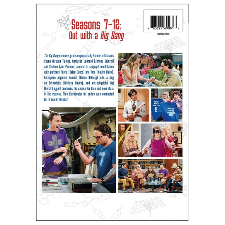 The Big Bang Theory: Comedy Romance Collection, Seasons 7-12