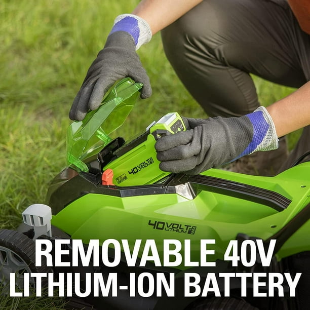 40v battery lawn mower sale
