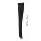 thumbnail image 2 of 7 piezas de cabello liso accesorios para el cabello para mujeres extensiones de cabello liso con clips de cabello, 2 of 5