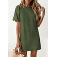 thumbnail image 4 of PRETTYGARDEN Women's Summer Casual Short Dresses Embroidered Lace Short Sleeve Boho Mini Dress Beach Vacation Clothes, 4 of 10