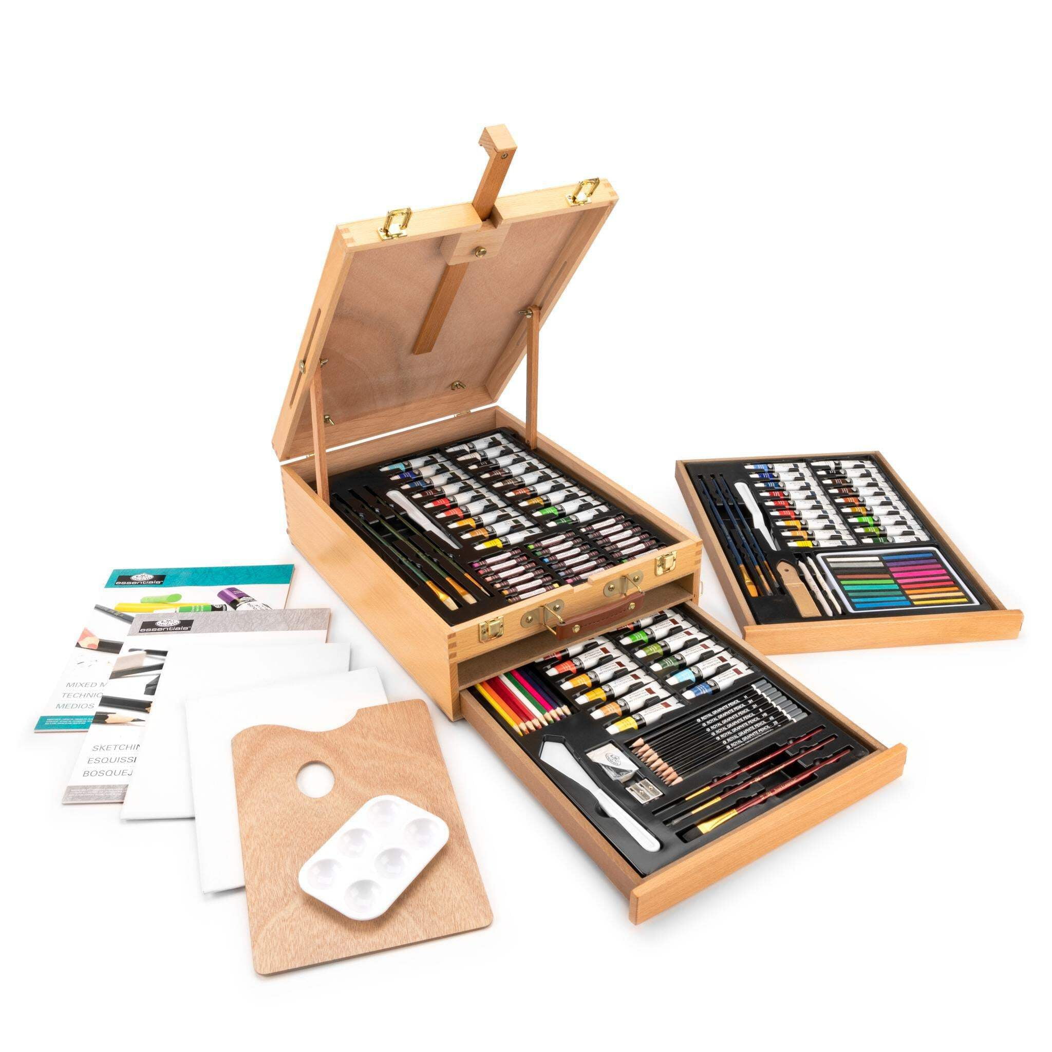 Royal & Langnickel Mixed Media Artist Easel Set - 150pc