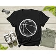 thumbnail image 2 of Cool Basketball Shirt For Men Women Youth Boys Girls Basketball Lover Gift Idea Tshirt Basketball Birthday Present Gift Dad Mom T-shirt, 2 of 8
