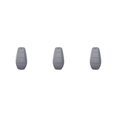 thumbnail image 4 of relayinert Scratch-proof Key Case Elastic And TPU Made For Easy Operation Impact-resistant Silica Gel Silicone Gray 9 x 5cm 3Set, 4 of 6