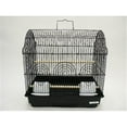 thumbnail image 1 of Barn Top Bird Cage in Black, 1 of 1