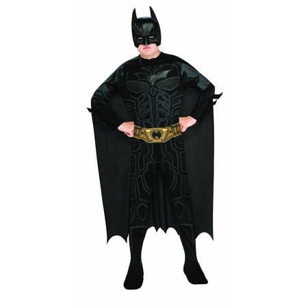 Batman Dark Knight Rises Child's Deluxe Light-Up Batman Costume with Mask and Cape - Large, Batman Dark Knight Rises Child's Deluxe Light-Up Batman Costume.., By Rubie's