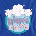 thumbnail image 2 of Blues Clues (Classic) T-Shirt Hawaiian Flowers Unisex Graphic Tee For Men & Women, 2 of 7