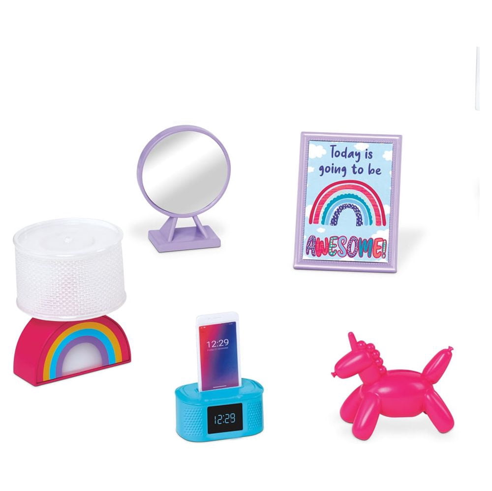 My Life As Plastic Bedroom Play Set for 18” Dolls New