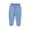 Blue#3, variant on Utoimkio Toddler Girls Straight Leg Denim Pants Elastic Waisted Jeans Size 1-6T