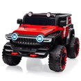 Juiluna 2 Seater Ride On Car with Remote Control, 4WD OffRoad Truck