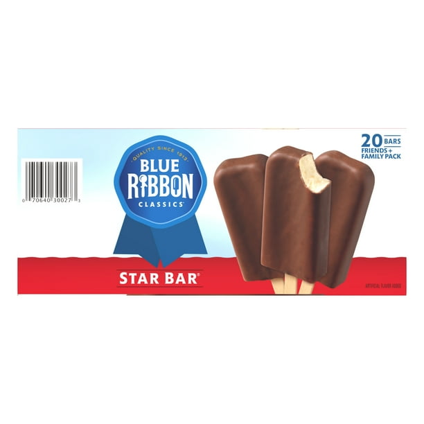 Blue Ribbon Classics Choc Vanilla Frozen Dessert Bars, 20 Pack