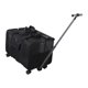 thumbnail image 3 of Transportín con ruedas para perros y gatos, con capacidad para 2 gatos pequeños. Transportín portátil plegable con ruedas. Negro, 3 of 9