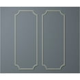 thumbnail image 5 of Ekena Millwork 28"W x 72"H Ashford Smooth Panel Moulding Kit (Double Panel), 5 of 10
