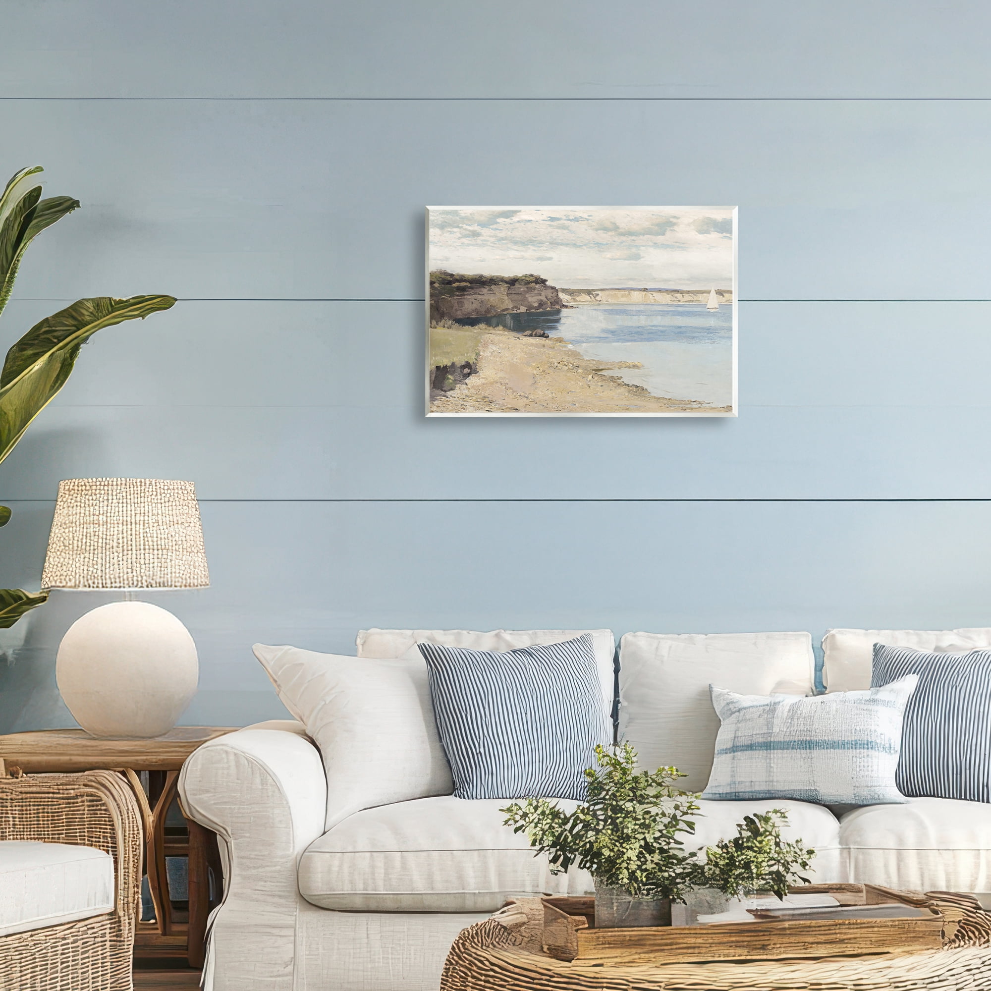 Stupell Industries Set Sail Peaceful Cove Wall Plaque Art, design by Christy McKee
