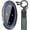 A Blue, variant on Key Fob Cover Compatible with Hyundai Tucson Kona Ioniq 5 Ioniq 6 Ioniq 9 Grandeur Santa Fe Elantra N Sonata TPU 3 4 5 Button Keychain Case Holder Protector,A Black