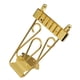 thumbnail image 3 of Puente con cable de guitarra duradero para guitarra Archtop / eléctrica dorado shamjiam Guitar Trapeze Tailpiece, 3 of 8