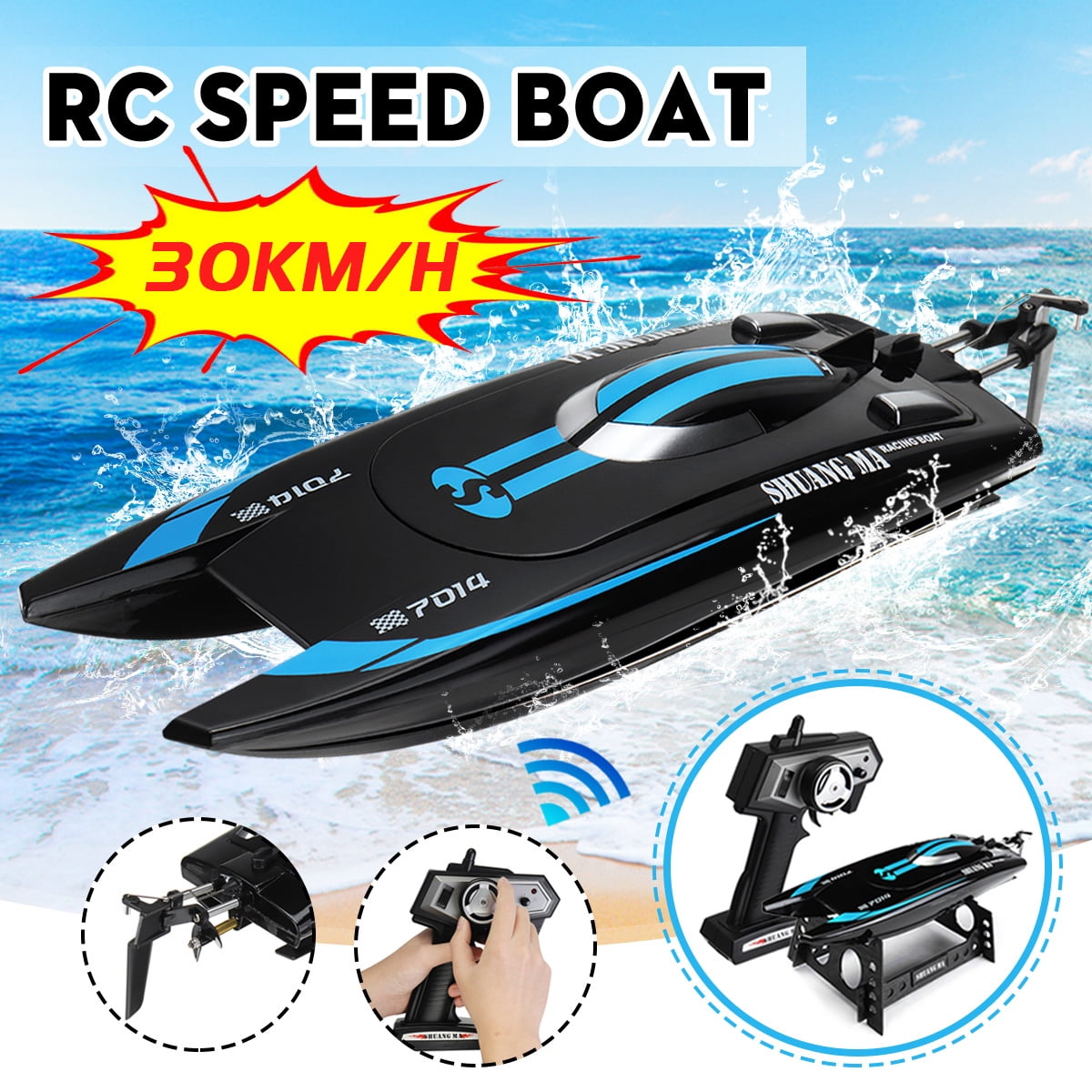 racing boat remote control