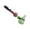 Aventurine, variant on Elegant Feng Shui Gourd Keychain with Crystal Charm for Car Keys and Good